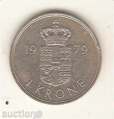 + Denmark 1 Crown 1979