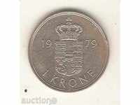 + Danemarca 1 krone 1979