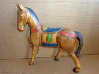 Ancient toy wooden horse