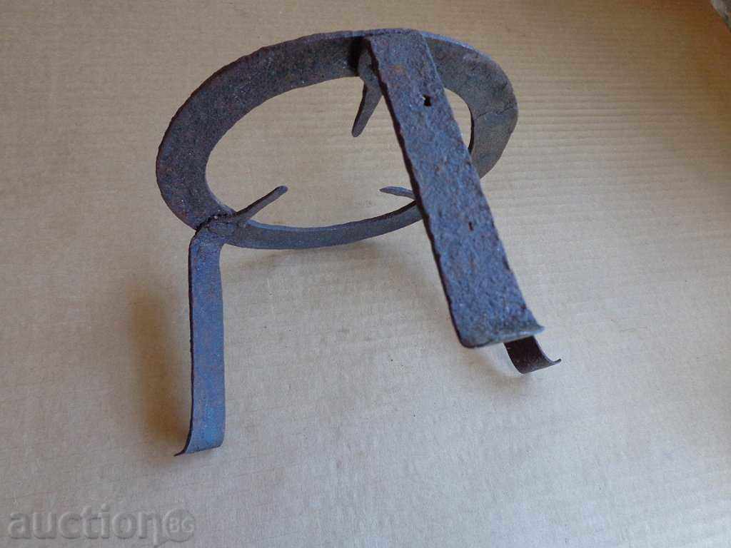 Delivery of An old forged sack, fireplace, grill, wrought iron Delivery of An old forged sack, fireplace, grill, wrought iron