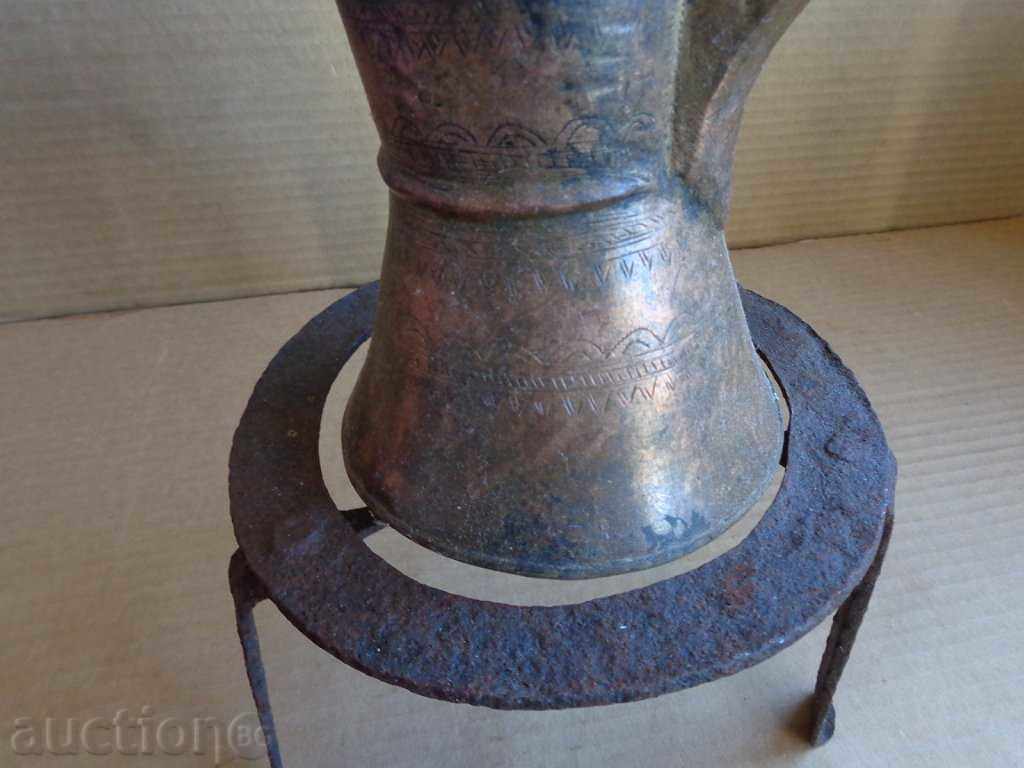 An old forged sack, fireplace, grill, wrought iron - 7 An old forged sack, fireplace, grill, wrought iron - 7