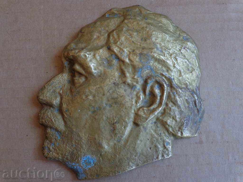 Бронзов барелеф на Георги Димитров фигура НРБ 60-те год - 6 Бронзов барелеф на Георги Димитров фигура НРБ 60-те год - 6