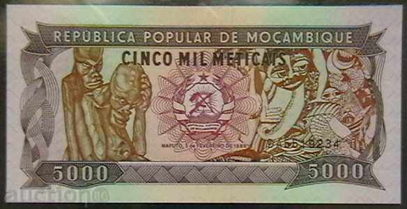 5000 metikaish 1989, Mozambic cu preț € 7.19 | 14.06 BGN