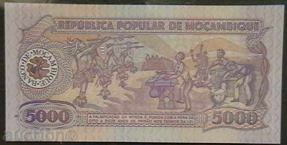 5000 metikaish 1989, Mozambic