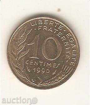 + Franța 10 centime 1990