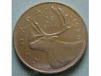 25 цента  1980г. - Канада