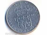 Suedia 1 Krona 1973