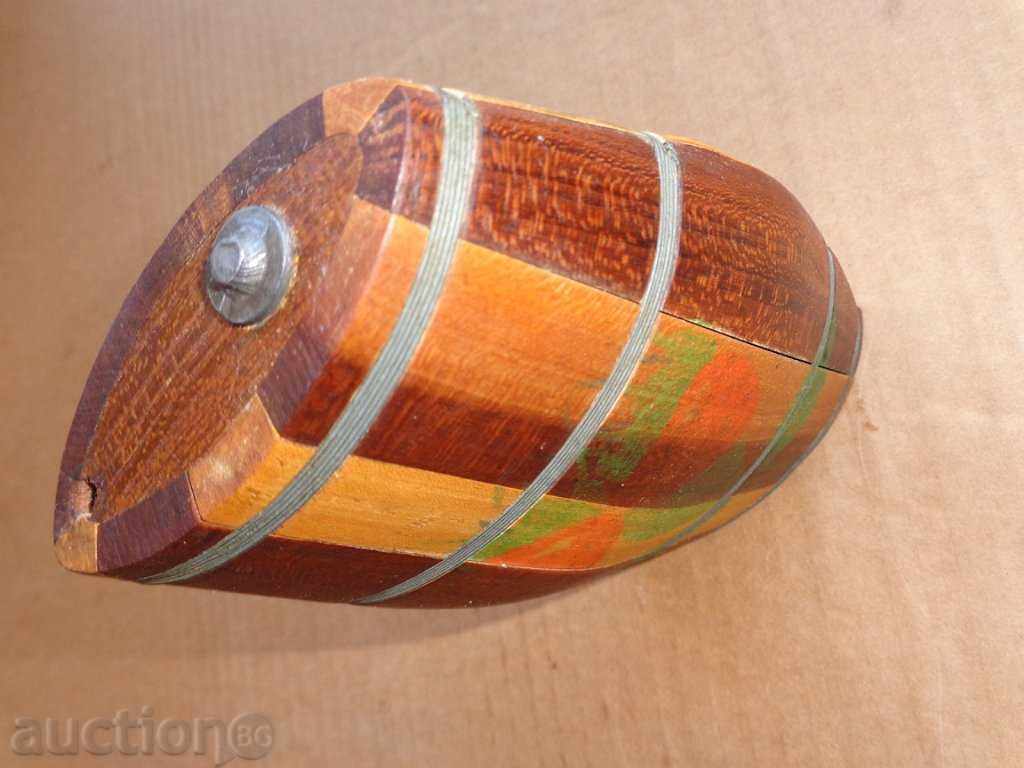 Old wooden pavour, barrel, barrel, barrel, flask - 6 Old wooden pavour, barrel, barrel, barrel, flask - 6