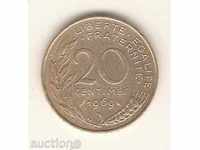+ Γαλλία 20 centimes 1969