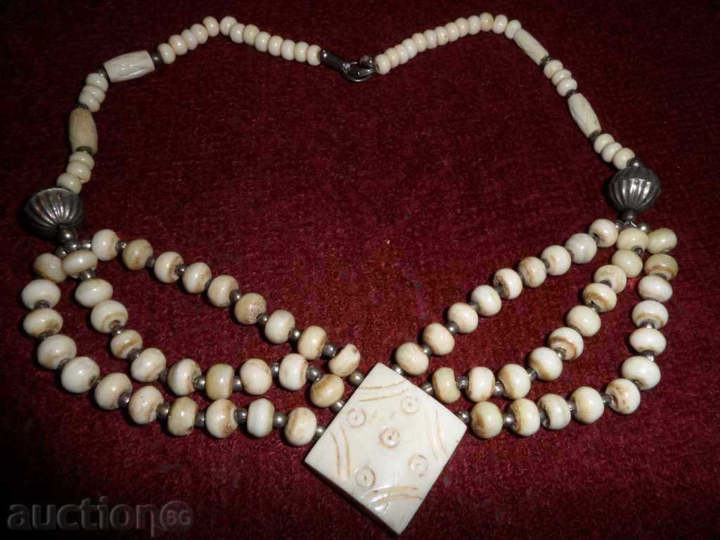 NECKLACE made of bone NECKLACE made of bone
