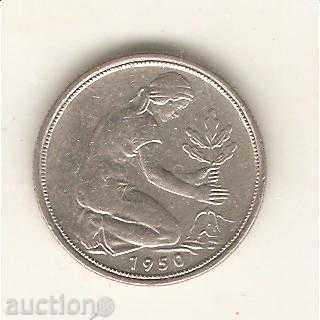 FFP 50 PF 1950 F with price 1.20 BGN | € 0.61 FFP 50 PF 1950 F with price 1.20 BGN | € 0.61