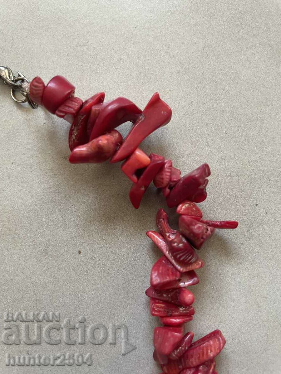 Necklace - coral, 45 cm with price 34.95 BGN | € 17.87 Necklace - coral, 45 cm with price 34.95 BGN | € 17.87