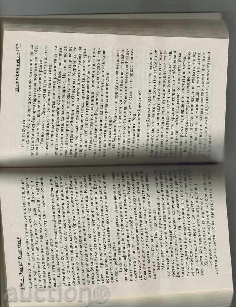 Auction  WARRIORS OF THE HIDDEN PROTECTION 3 - JOHN DE ROSENBERG