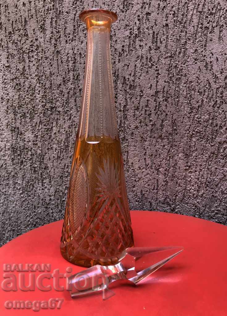 Кристална гарафа за алкохол Бохемия с цена € 160.00 | 312.93 лв.