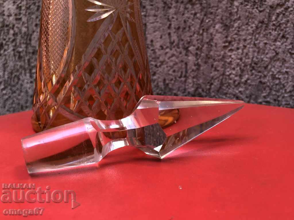 Аукцион Кристална гарафа за алкохол Бохемия