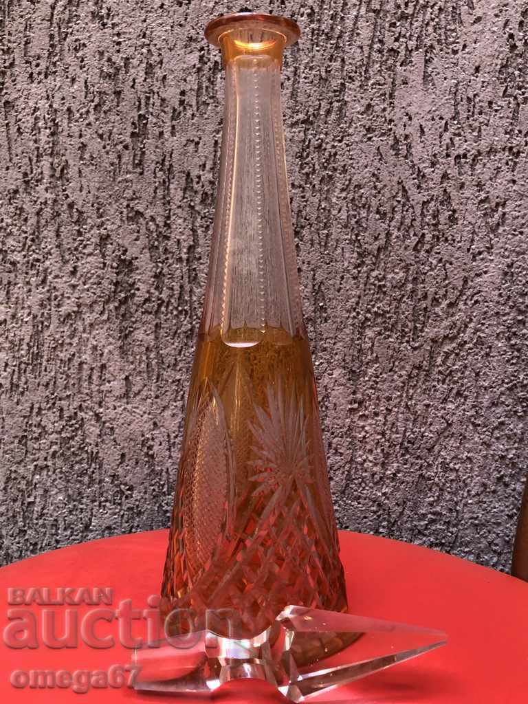 Доставка на Кристална гарафа за алкохол Бохемия