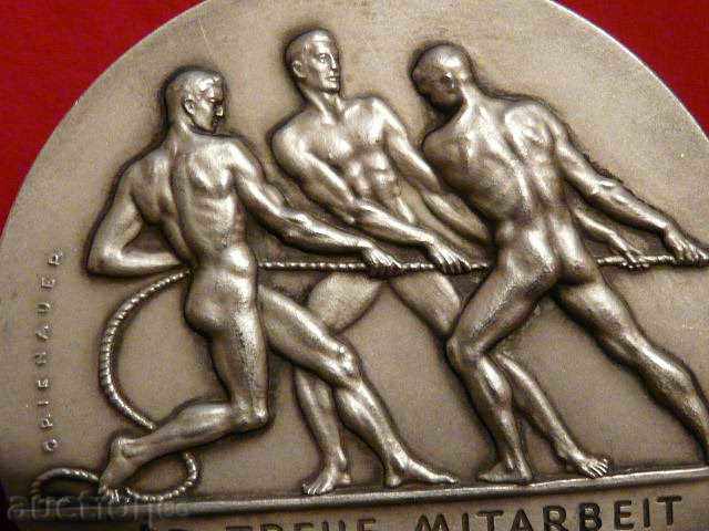 Auction Austrian plaque-1960 Auction Austrian plaque-1960