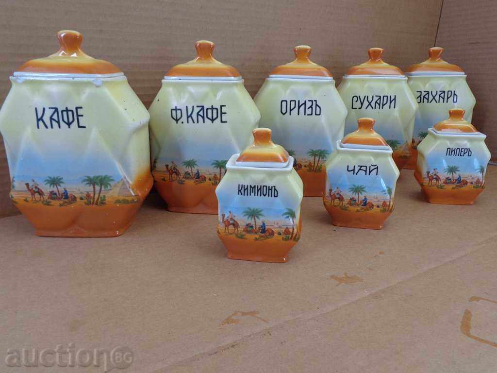 Old porcelain service, spice china