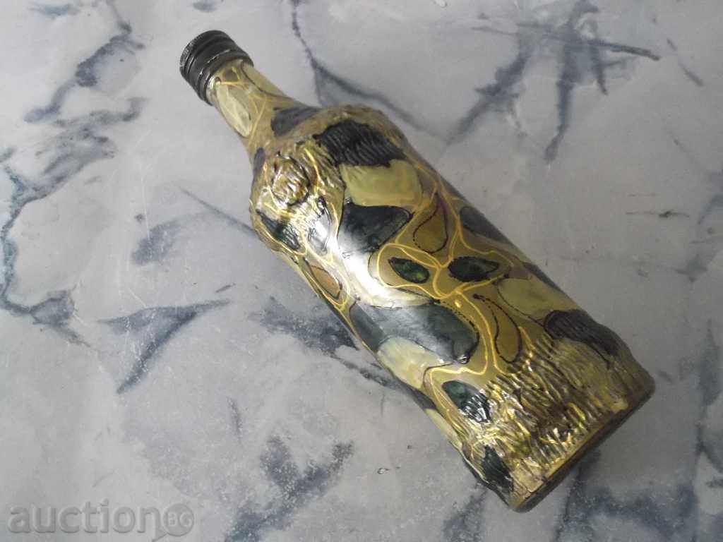 Δημοπρασία * 1415 № παλιά βαμμένη μπουκάλι