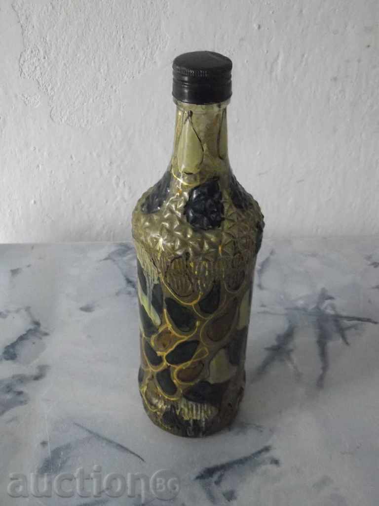 No * 1415 old painted bottle