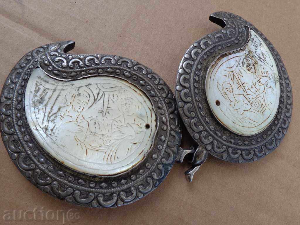 Delivery of Revival Silver Pafti Mother of Pearl Silver Religious
