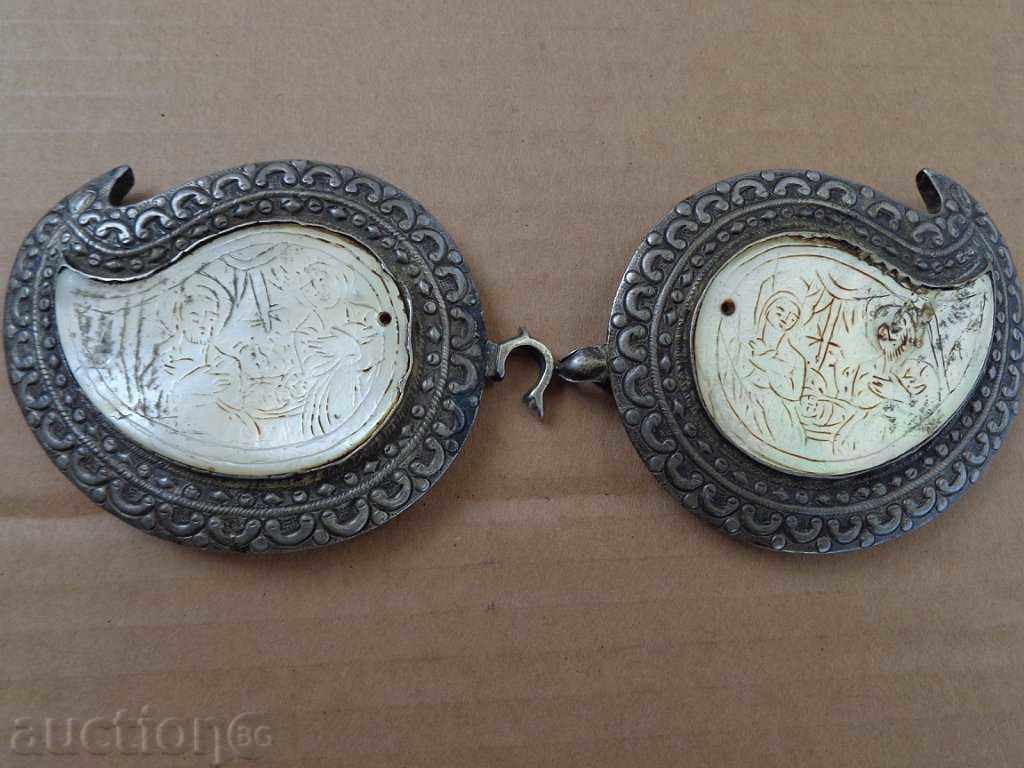 Revival Silver Pafti Mother of Pearl Silver Religious - 6