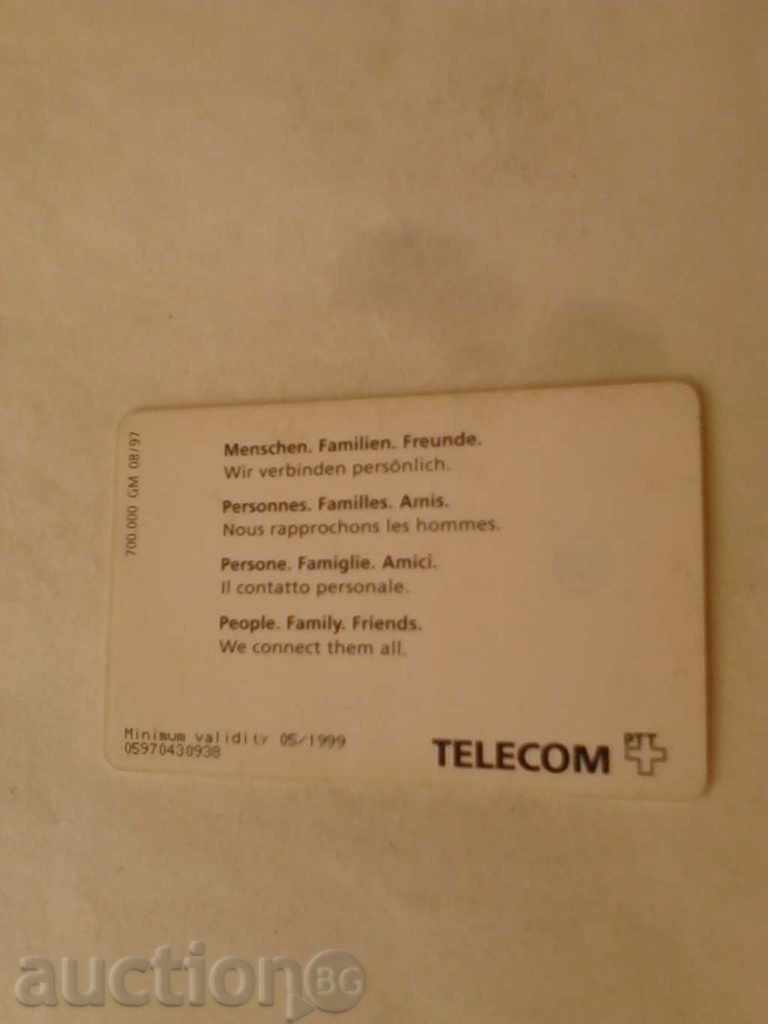 Phonecard PTT Telecom Farmers with price 0.45 BGN | € 0.23