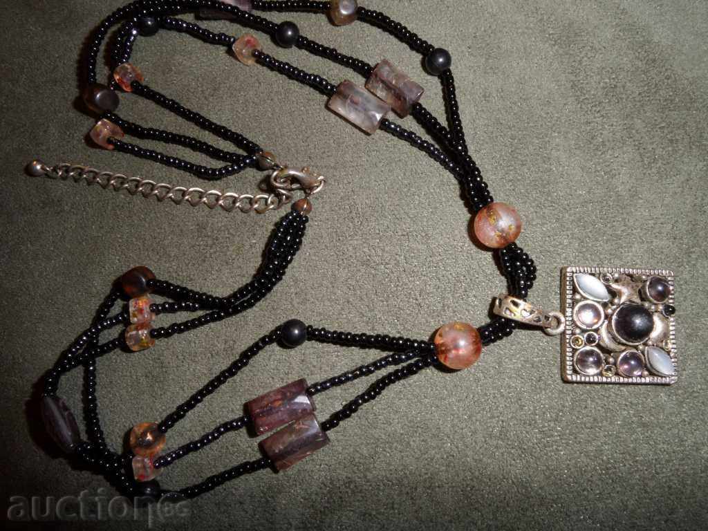 COLOR black beads and purple elements with price 26.99 BGN | € 13.80 COLOR black beads and purple elements with price 26.99 BGN | € 13.80