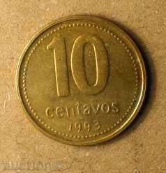 10 cents Argentina-1993