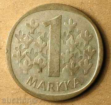 1 brand Finland -1966 silver