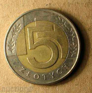 5 zloty Poland 1996