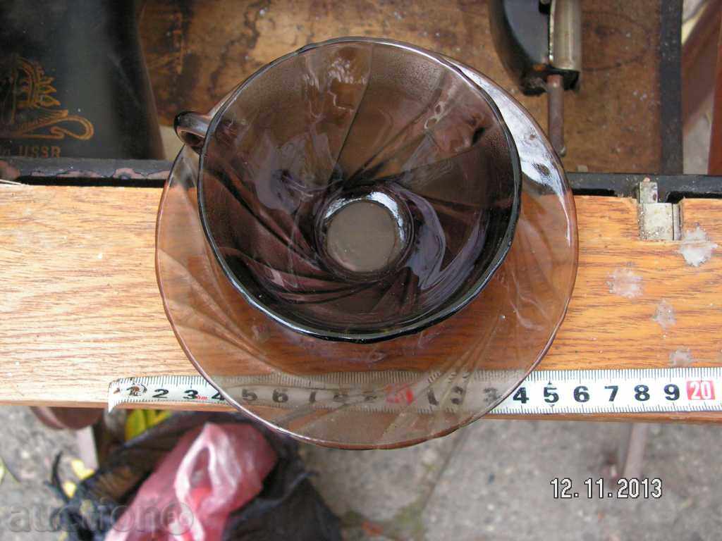 1418. υπηρεσία καφέ Duralex DYRALEX με τιμή 10.00 BGN | € 5.11 1418. υπηρεσία καφέ Duralex DYRALEX με τιμή 10.00 BGN | € 5.11