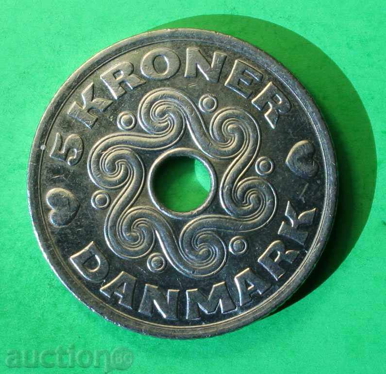 Δανία 5 κορώνες 2008 με τιμή € 0.82 | 1.60 BGN