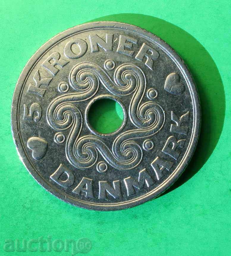 5 крони  Дания  1995 с цена € 0.82 | 1.60 лв.