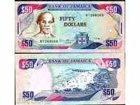 +++ JAMAICA 50 DOLARI R 73c 1995 RARE! UNC +++