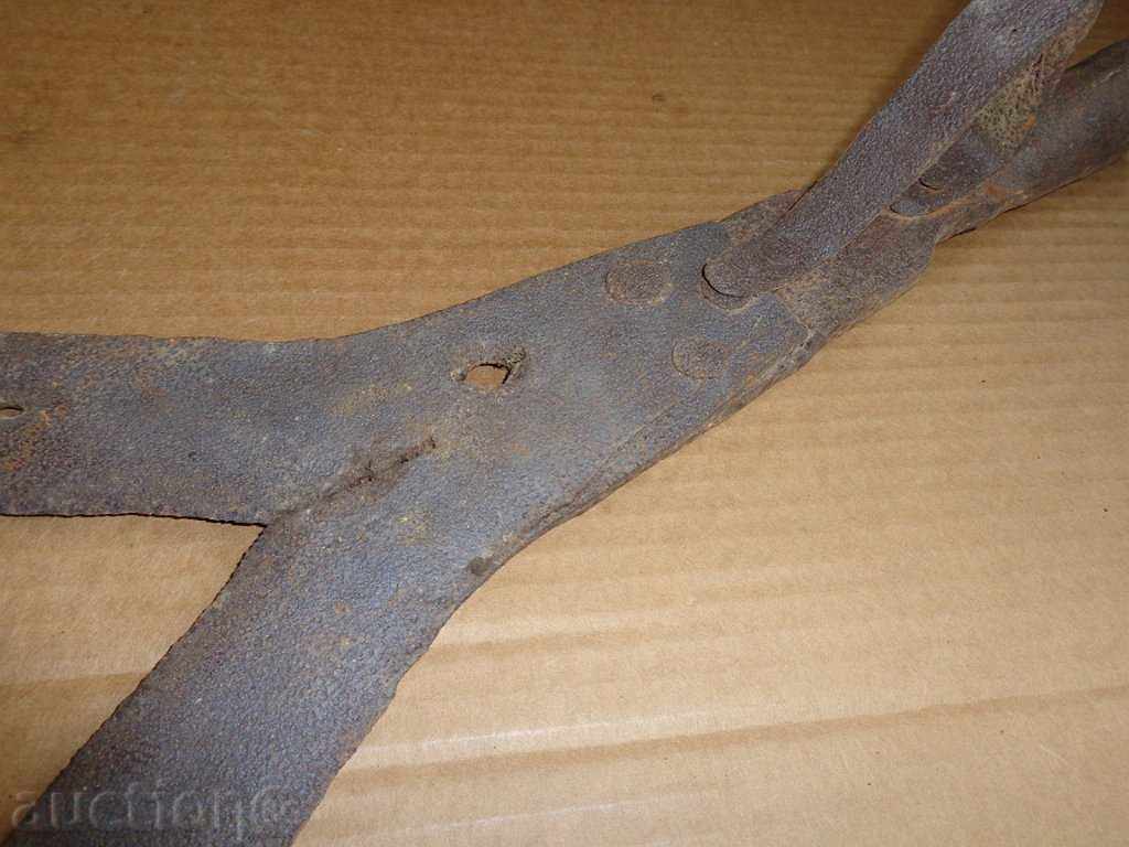 Old tool, wrought iron, brushcutter, scissors - 5 Old tool, wrought iron, brushcutter, scissors - 5