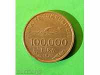 100 000 лири  Турция  1999