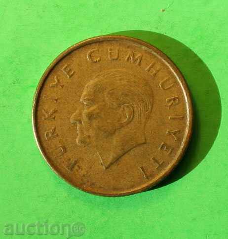 100 liras Turcia 1990 cu preț € 0.26 | 0.51 BGN