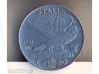 Italy 50 Centhesimiles 1941