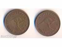Australia 2x1 / 2 penny 1949 și 1953