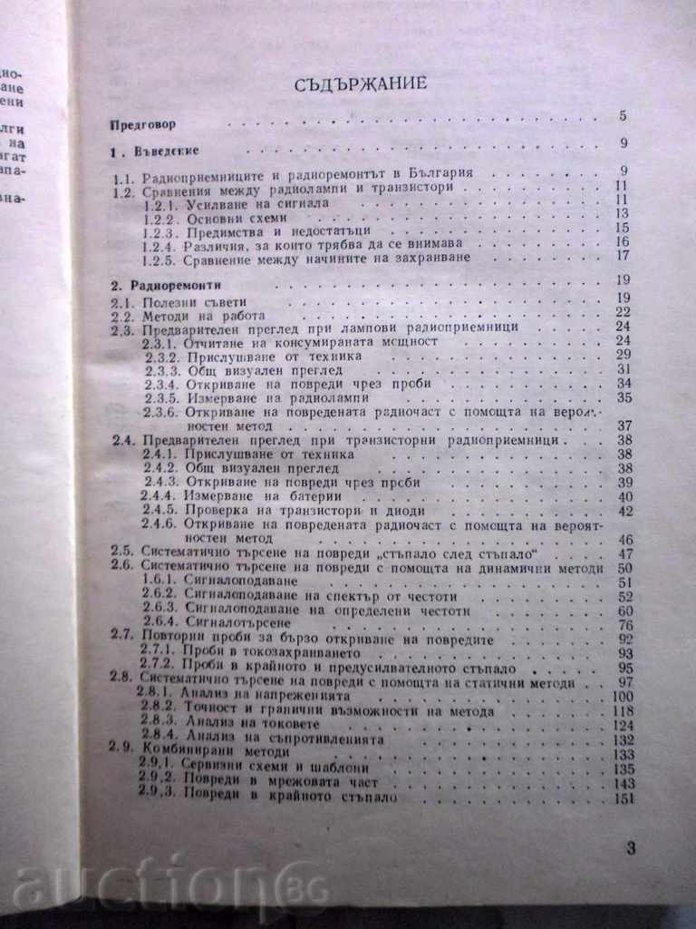 РАДИО ПОПРАВКИ --ЛАМПОВИ И ТРАНЗИСТОРНИ с цена 12.55 лв. | € 6.42 РАДИО ПОПРАВКИ --ЛАМПОВИ И ТРАНЗИСТОРНИ с цена 12.55 лв. | € 6.42