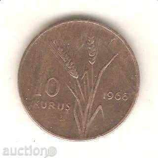 + Turkey 10 Currus 1966
