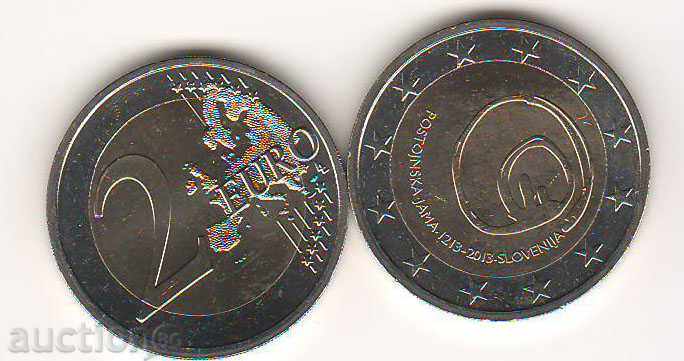 2 евро 2013г Словения