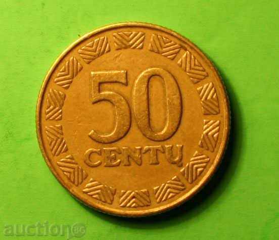 50 центай  1997  Литва