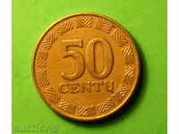 50 cenți 1997 Lituania