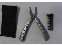KNIFE - Multifunction tool set 11 in 1 + case