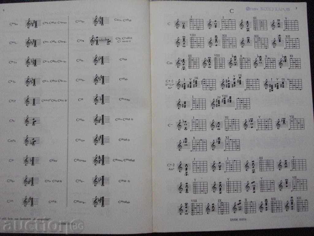 The book "Grifftabelle fur Plektrumgiarre-Jurgen Kliem" -128 pp - 5 The book "Grifftabelle fur Plektrumgiarre-Jurgen Kliem" -128 pp - 5