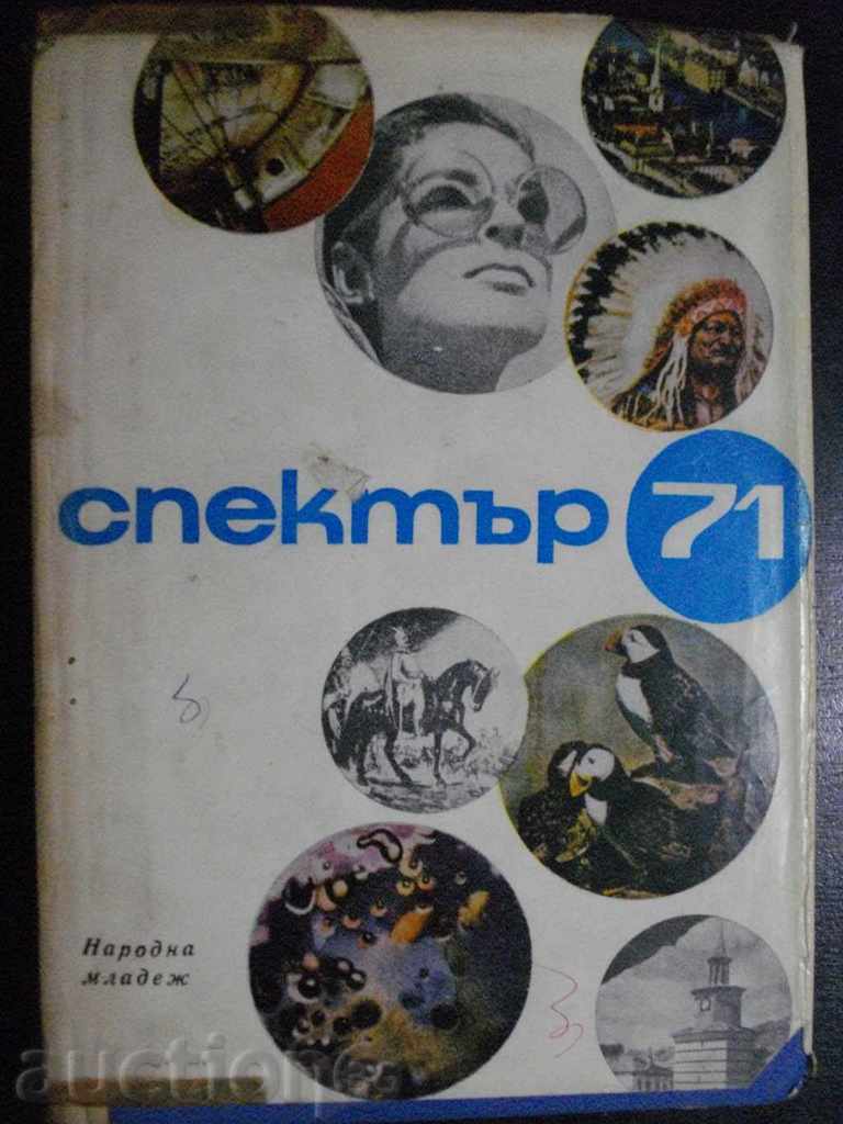 Книга "Спектър 71-П.Димитрова,Е.Дочева,Л.Бойкикева"-380 стр.