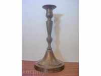 Old bronze candlestick 8