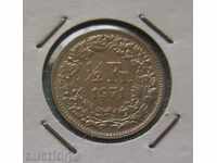 Switzerland 1/2 franc 1971